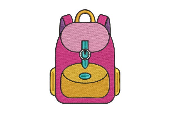 Cute Student Bag Embroidery Design Review