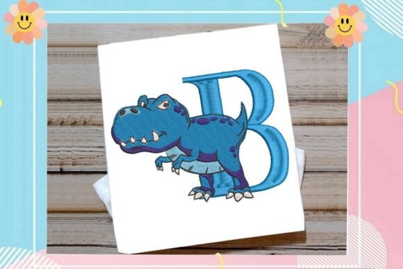 Dinosaur Monogram Letter B Review