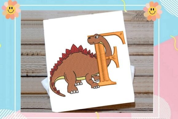 Dinosaur Monogram Letter F: A Holiday Review