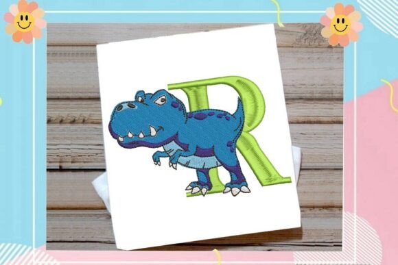 Dinosaur Monogram Letter R Review