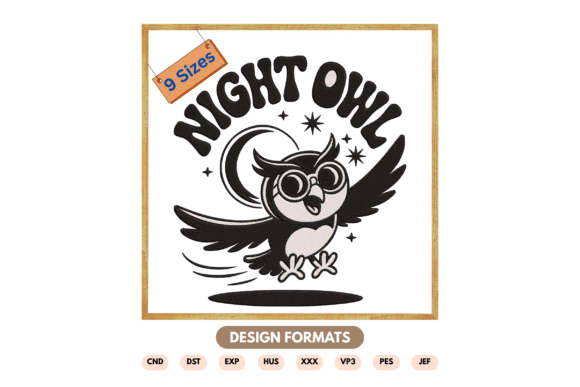 Owl Embroidery Design: A Craft Fair Review