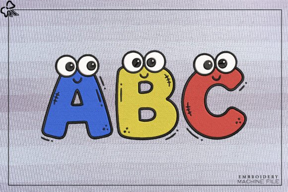 Review: Cute Alphabet Letters Embroidery Design
