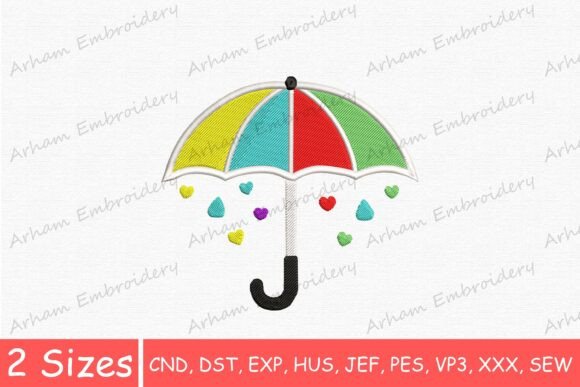 Review: Cute Rainbow Rain Umbrella for Sweatshirts