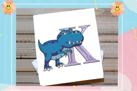 Review: Dinosaur Monogram Alphabet Letter K
