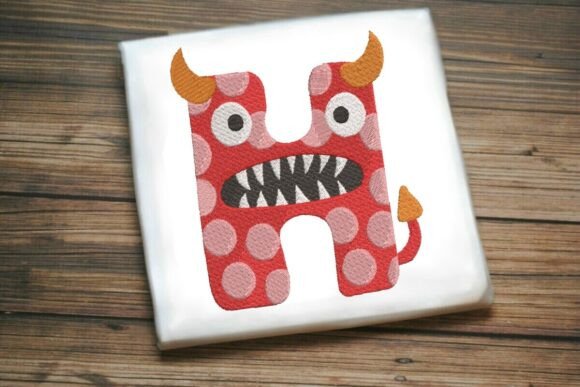 Review: Fun Monster Alphabet Letter H for Merch