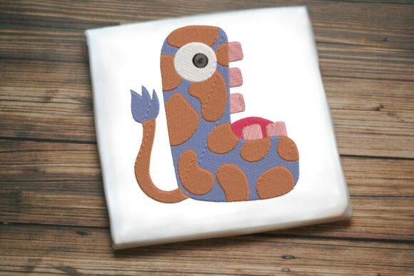 Review: Fun Monster Alphabet Letter L for Sweatshirts