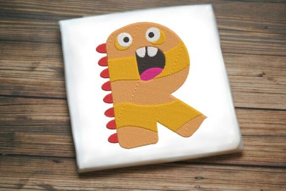 Review: Fun Monster Alphabet Letter R Design