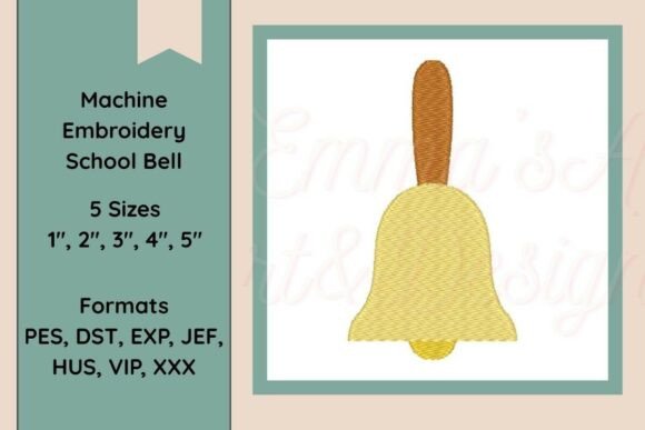 Review: Machine Embroidery School Bell for Boutiques