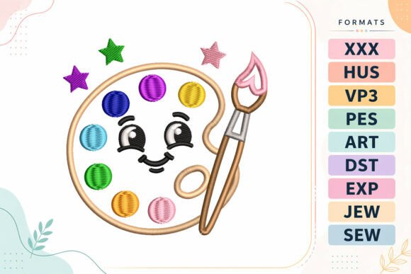 Review: Paint Palette Back to School Design
