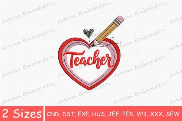 Review: School Teacher Love Heart Design
