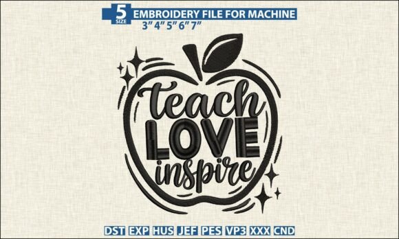 Review: Teach Love Inspire Embroidery for Apparel