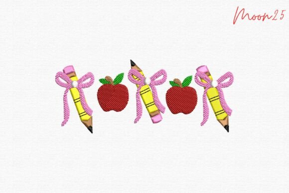 Review: Teacher Apples School Border Acc