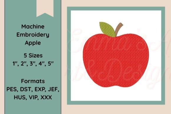 Reviewing the Machine Embroidery Apple for Craft Fairs