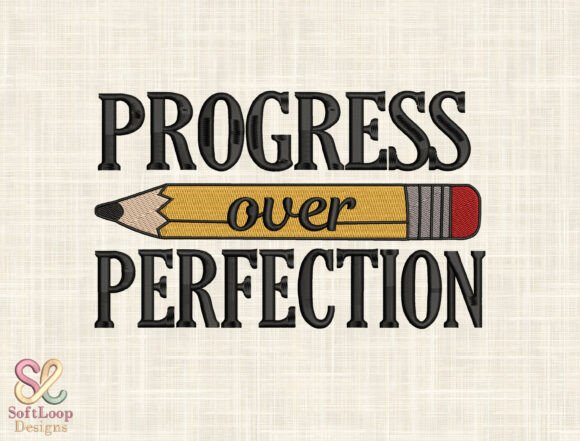 Reviewing the Motivational Teacher Embroidery Design