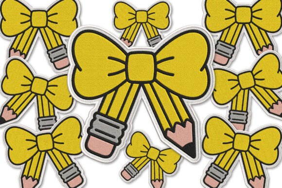 School Supplies Patch Embroidery Review